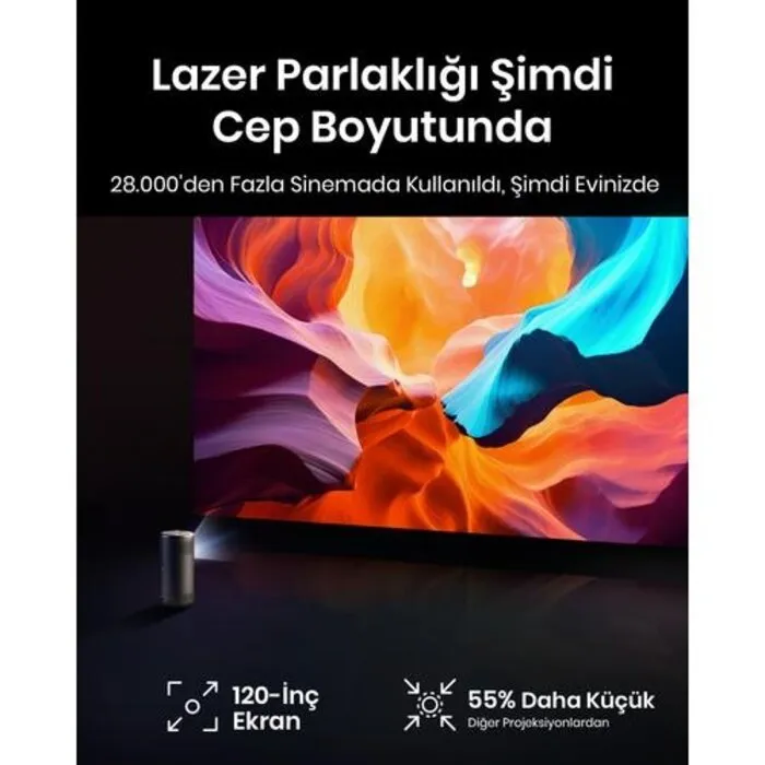 Anker Anker Nebula Capsule 3 Full HD Laser Google TV Beamer