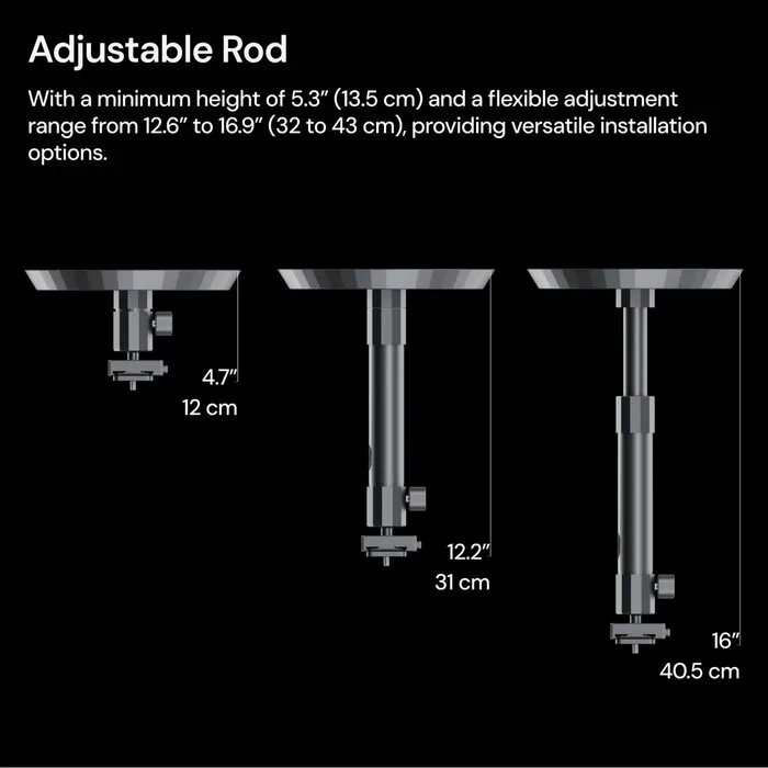 Valerion Valerion Ceiling Mount Kit - Plafond beugel