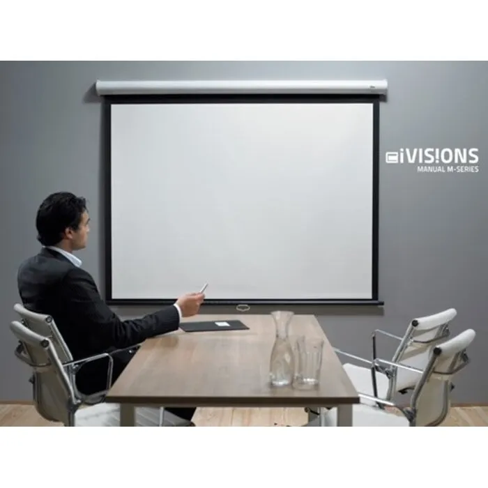 iVisions iVisions Manual M-Series  , 170cm x 96cm (16:9) Tweedekans – Nieuwstaat