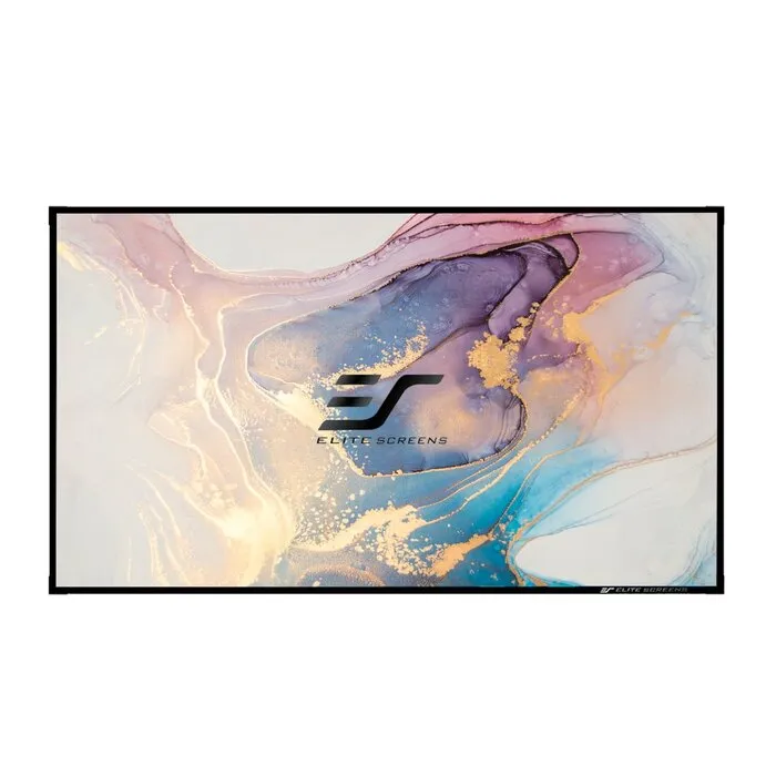 Elite Screens Elite Screens AEON Edge Free 110 inch UST Projectiescherm 16:9 (244 x 137 cm) - Fixed Frame CLR® 3 Scherm voor Ultra Short Throw Beamers (Model AR110H-CLR3)