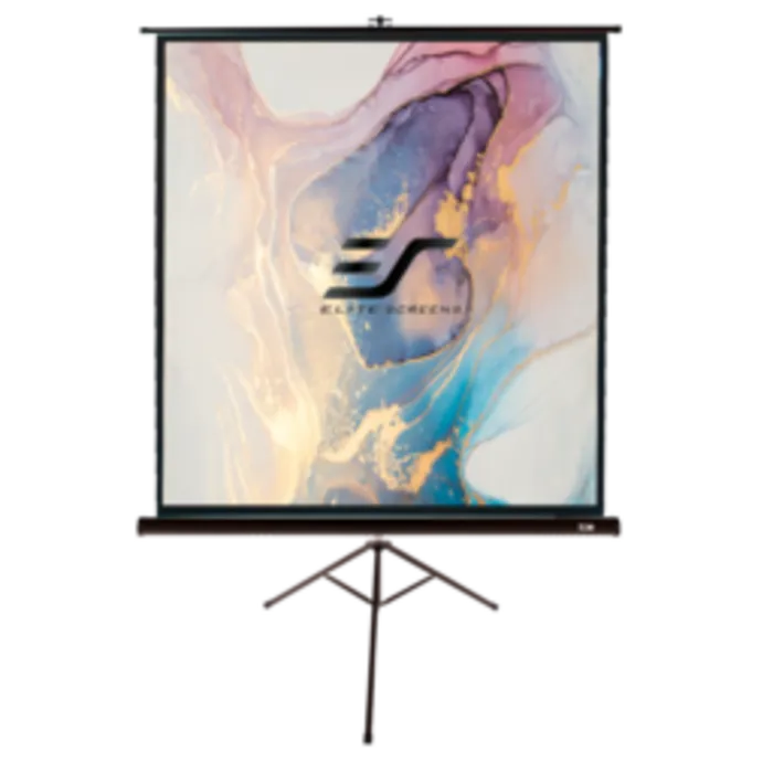 Elite Screens Elite Screens Tripod 84 inch Statief Projectiescherm 16:9 (186 x 105 cm) – MaxWhite® Doek, Draagbaar Beamerscherm met Statief voor Indoor & Outdoor Gebruik (Model T84UWH)