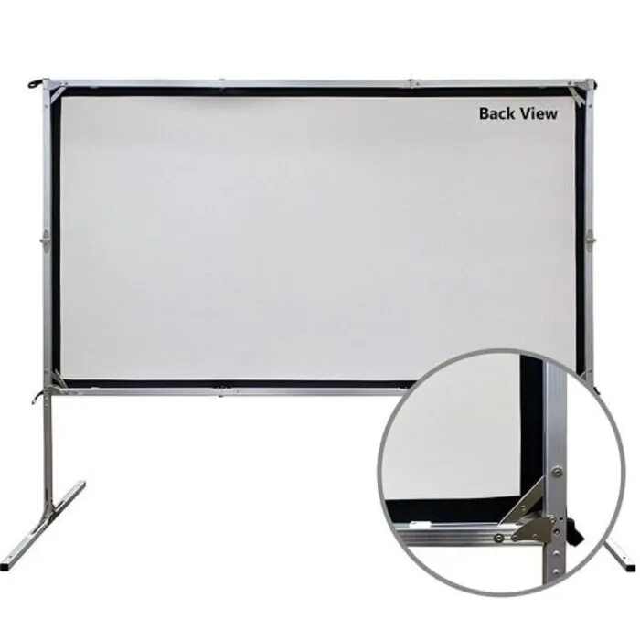 Elite Screens Elite Screens Yard Master2 135 inch Outdoor Projectiescherm 16:9 (299 x 168 cm) – WraithVeil Rear Projection Doek, Opvouwbaar Frame (Model OMS135HR2)