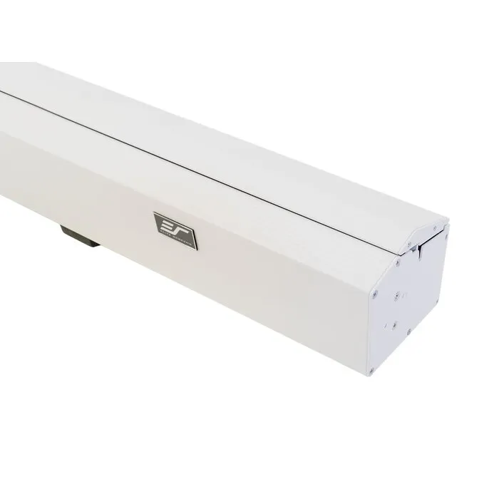 Elite Screens Elite Screens Kestrel Tab-Tension 3 102 inch Elektrisch Projectiescherm 16:9 (226 x 127 cm) – CineGrey 4D ALR Doek, Floor-Up Motorisch met Tab-Tension (Model FTE102UH2-C4D) - Witte behuizing