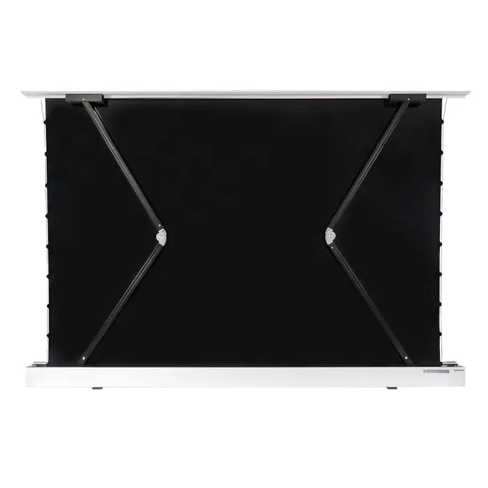 Elite Screens Elite Screens Kestrel Tab-Tension 3 102 inch Elektrisch Projectiescherm 16:9 (226 x 127 cm) – CineGrey 4D ALR Doek, Floor-Up Motorisch met Tab-Tension (Model FTE102UH2-C4D) - Witte behuizing