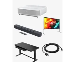 Epson Beamer Verhuur Pakket – Epson LS650W + 100 inch Scherm + JBL Soundbar