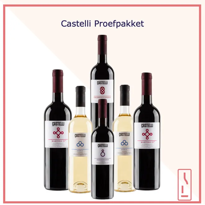 Castelli Tasting Case (Tuscia)