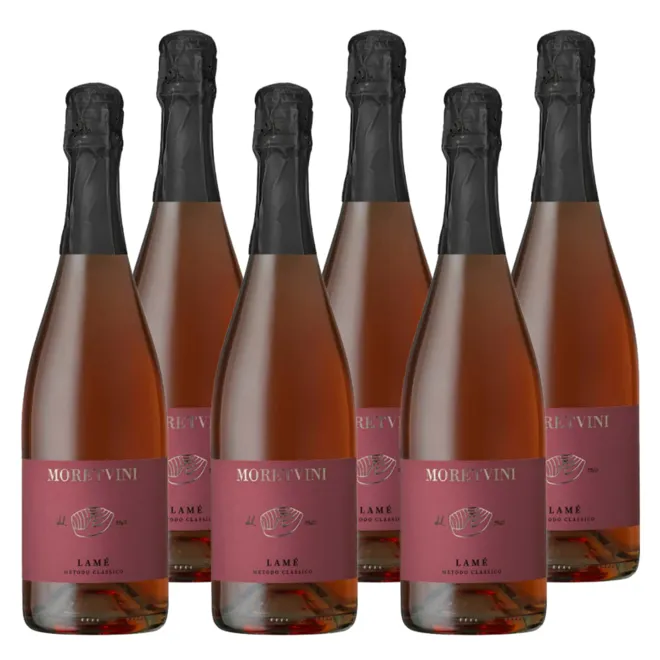‘Lamé’ Vino Rosato Spumante Metodo Classico Dosaggio Zero