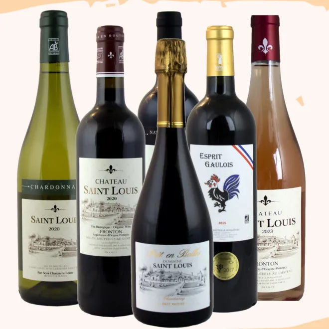 Chateau Saint Louis Tasting Case