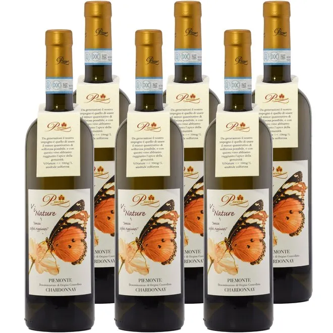 Vinature Piemonte DOC Chardonnay - Zonder toegevoegde sulfieten