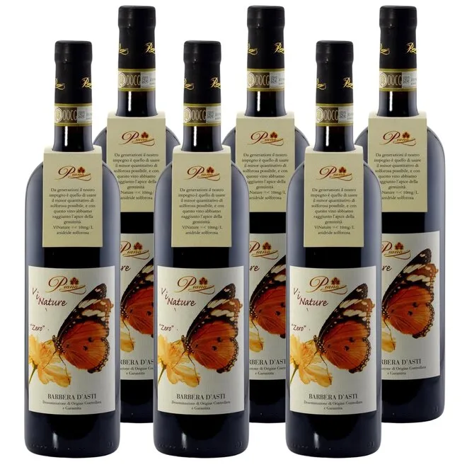 Vinature Barbera d'Asti DOCG - Ohne Zusatz von Sulfiten