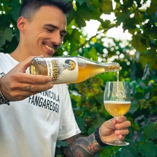 'Selvadeg' Bianco Pignoletto Emilia IGT Pet-Nat