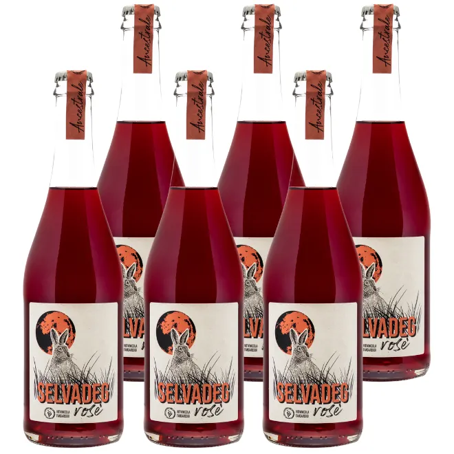 'Selvadeg' Lambrusco Rosato Emilia IGT Pet-Nat