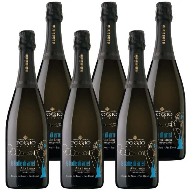 'Le Bolle di Ariel' Blanc de Noirs DOCG Alta Langa