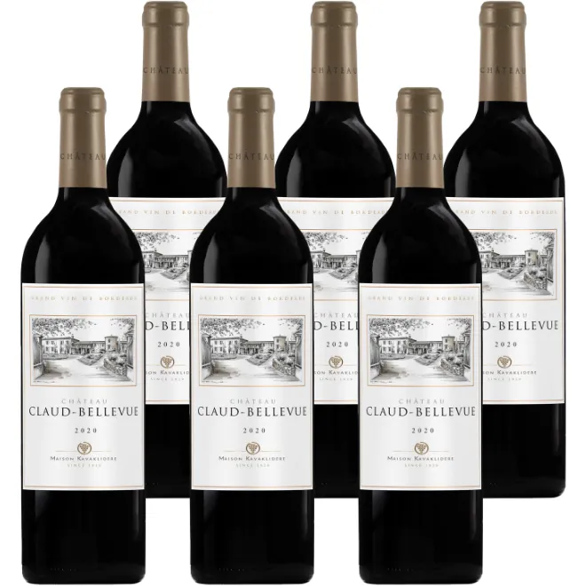 Chateau Claud-Bellevue Castillon Côtes de Bordeaux 2020