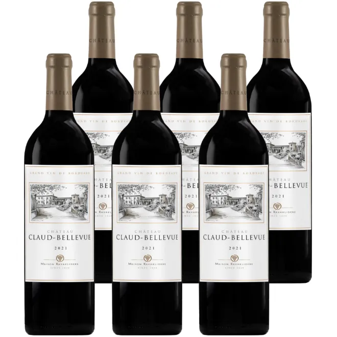 Chateau Claud-Bellevue Castillon Côtes de Bordeaux 2021