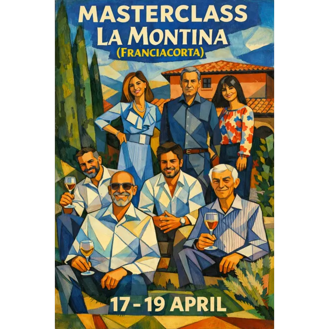 Masterclass La Montina - Franciacorta 17 - 18 - 19 april