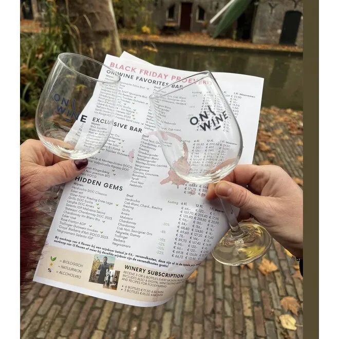 ONWINE's werfkelder proeverij op 7 maart