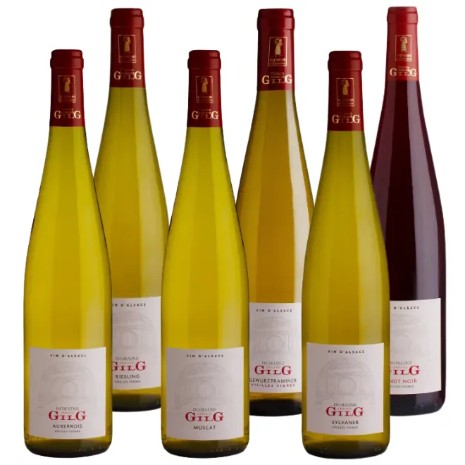 Domaine Gilg Tasting Case (Alsace)
