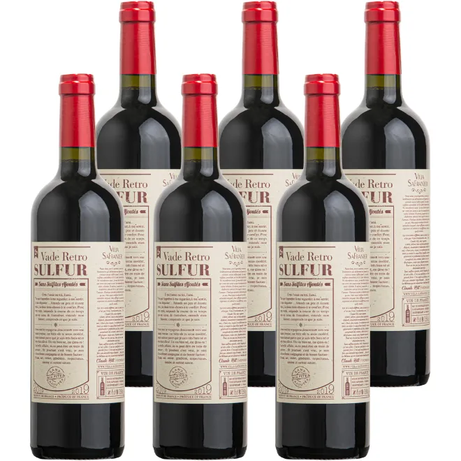 Vade Retro Sulfur Rouge Vin de France