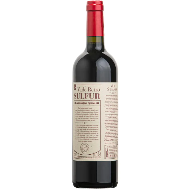 Vade Retro Sulfur Rouge Vin de France