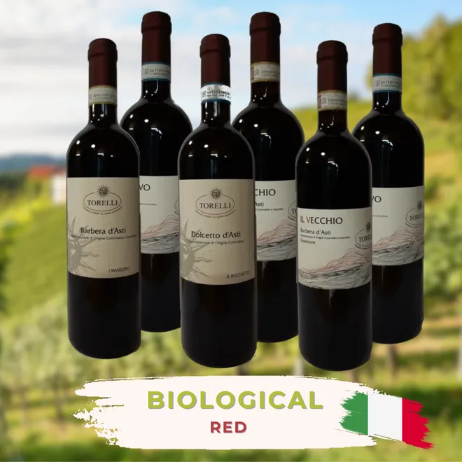 Organic Red Tasting Case