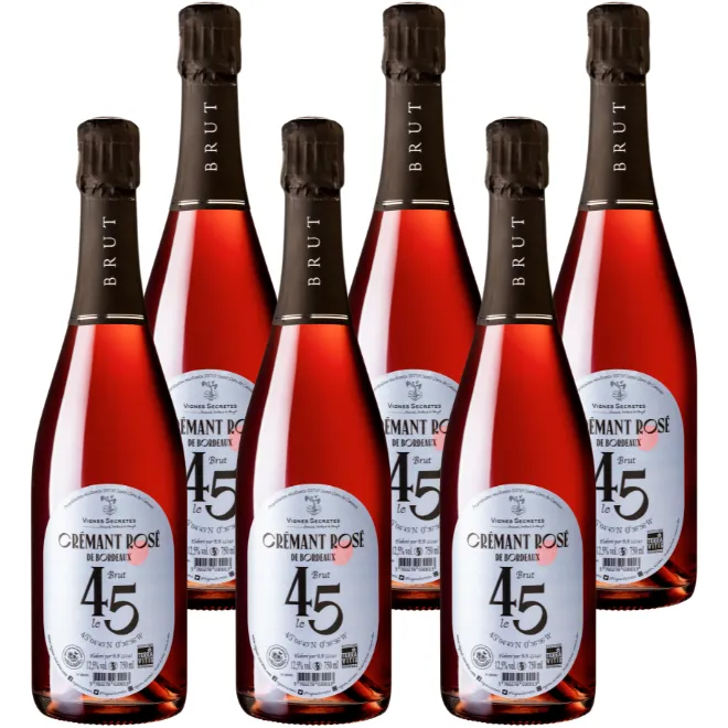'Le 45' Crémant Rosé Brut