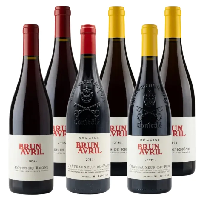 Domaine Brun Avril Proefpakket (Châteauneuf-du-Pape)