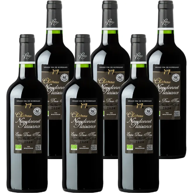 Château Naudonnet Plaisance Rouge AOP Entre-Deux-Mers 2025