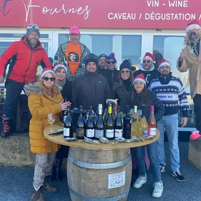 Cave Remoulins Fournes Tasting Case