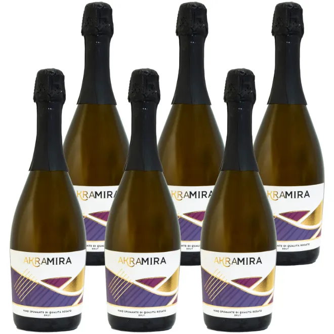 'Akra Mira' Vino Spumante Rosé Brut