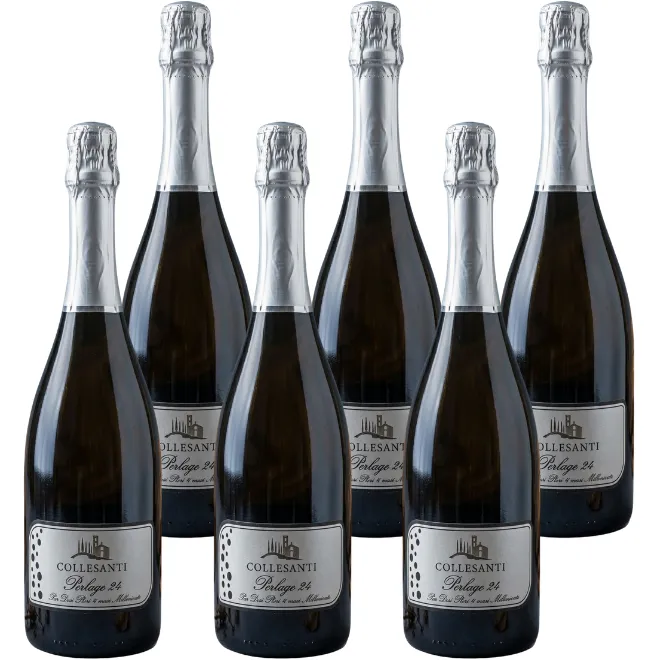 Collesanti Perlage 24 Brut Metodo Classico Chardonnay
