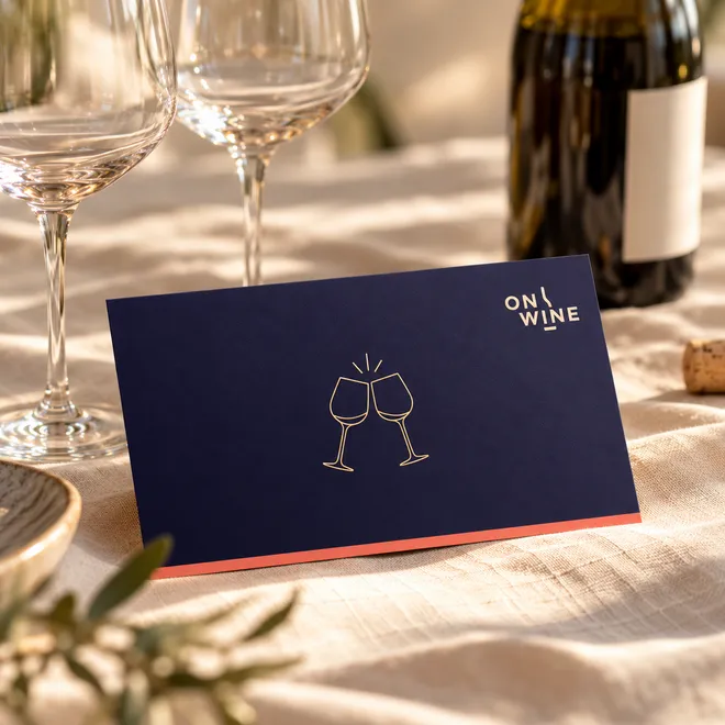 Gift a wine tasting · voucher for 2 people