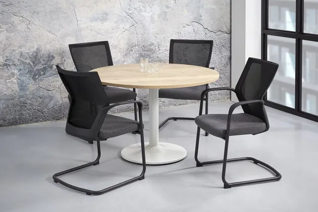 Ronde vergadertafel Base