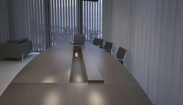 Vergadertafel Detroit