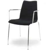 Vergaderstoel Gino met armleuningen