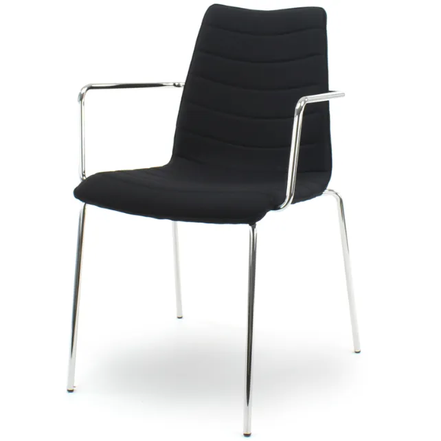 Vergaderstoel Gino met armleuningen