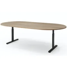 Vergadertafel Emmen 240x120cm ovaal