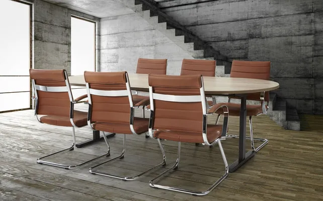 Vergadertafel Emmen 240x120cm ovaal