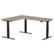Elektrisch zit-sta hoekbureau