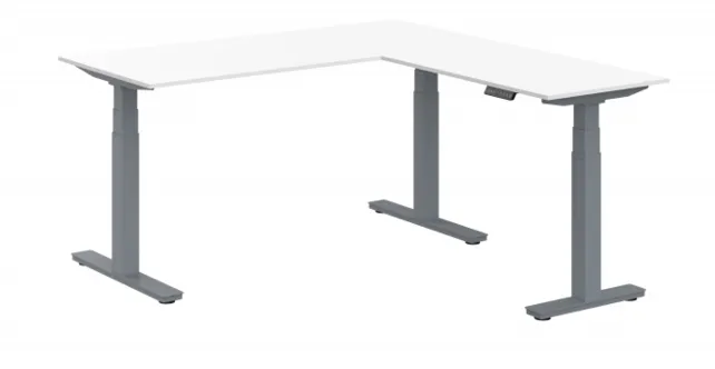 Elektrisch zit-sta hoekbureau