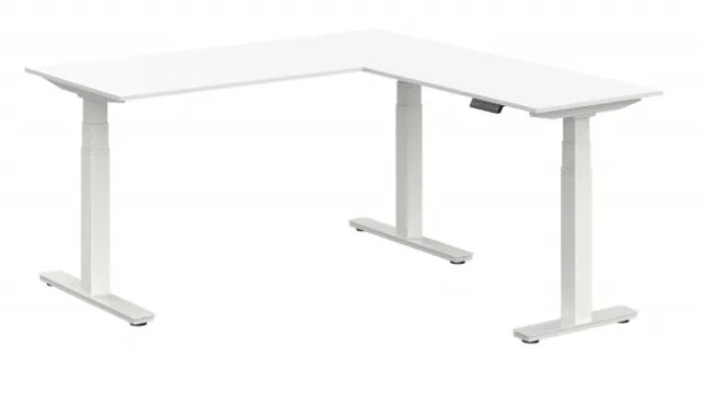 Elektrisch zit-sta hoekbureau