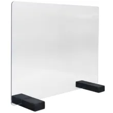 Staand plexiglas scherm