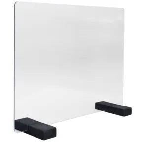 Staand plexiglas scherm