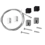 Hangend plexiglas scherm