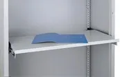 Bisley uittrekbaar legbord t.b.v. 120cm brede roldeurkast Bisley uittrekbaar legbord t.b.v. 120cm brede roldeurkast