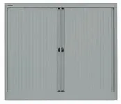 Bisley roldeurkast 118x120x43cm Bisley roldeurkast 118x120x43cm