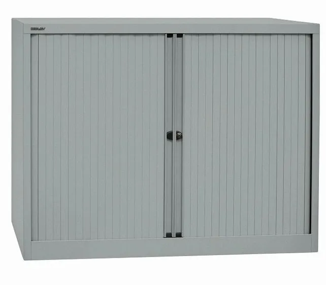 Bisley roldeurkast 118x120x43cm Bisley roldeurkast 118x120x43cm