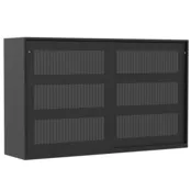 Akoestische schuifdeurkast 120x200x50cm