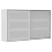 Akoestische schuifdeurkast 120x200x50cm