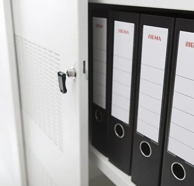 Akoestische schuifdeurkast 120x200x50cm